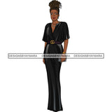 Bundle 6 Classy Afro Woman African American Goddess SVG PNG JPG Cutting Files