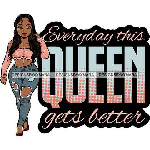 Fashion Woman Melanin Bad Ass Life Quotes .SVG Cutting Files For Silhouette Cricut and More!