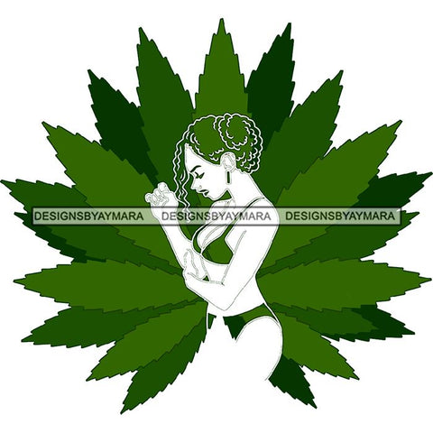 Weed Leaf Dope Cannabis Medical Marijuana Joint Blunt High Life SVG Cutting Files