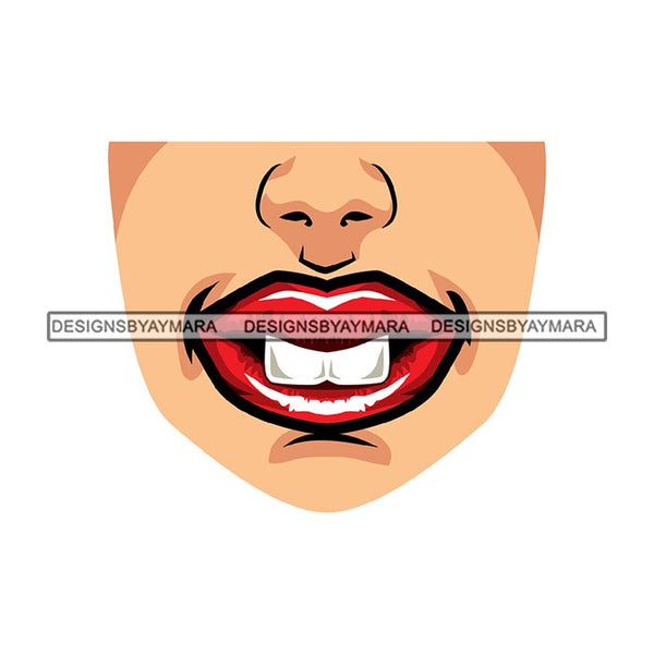 Funny Half Face Cute Designs For Mask Virus Protection SVG Cutting Files