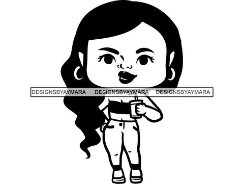 Cute Fabulous Ladies SVG Cut Files For Silhouette and Cricut