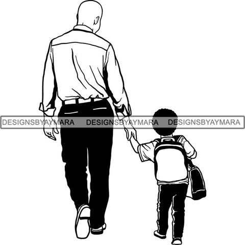 Back to School Kid Student Education Supplies .SVG Cut Files for Silhouette and Cutting