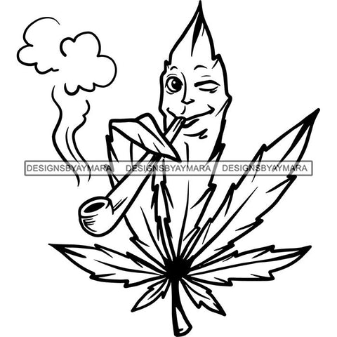 Weed Leaf Stoned High Life Hot Seller Design SVG Cutting Files