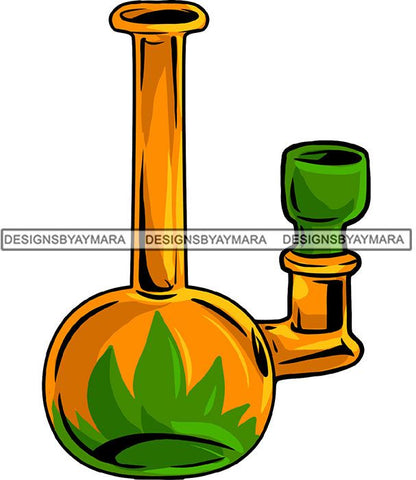 Glass Bong Joint Blunt Pot Cannabis Hashish Weed Leaf Grass Marijuana Medicinal Hemp Stoned High Life SVG Cutting Files