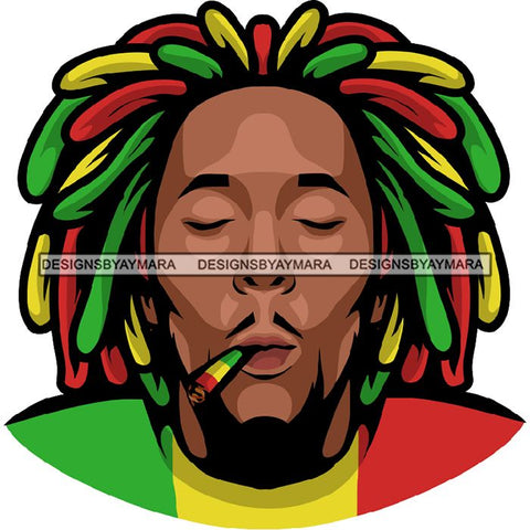 Rasta High Life Smoking Weed Everyday 420 Cannabis Pot Head Weed Leaf Grass Marijuana Joint Blunt Stoned SVG Cutting Files