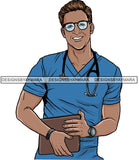 Doctor Attractive Man Hipster Model Fashion Male Guy Hombre Masculino Guapo Stylish Close-up Sexy Macho Manly SVG Files For Cutting