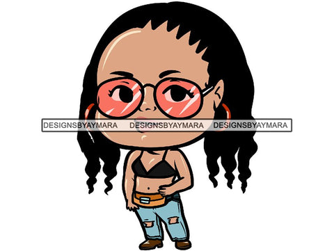 Cute Fabulous Ladies PNG Files For Print