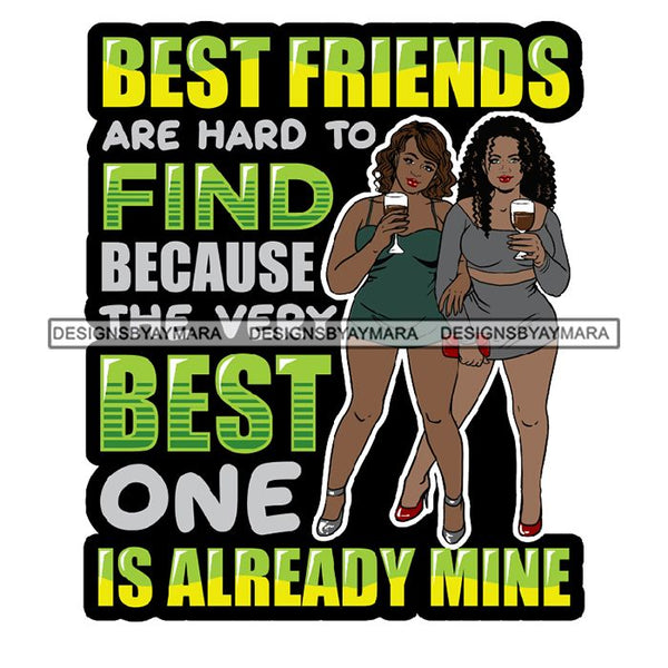 Best Friends Forever Buddy Sister Girlfriends Quotes SVG Files For Cutting and More!