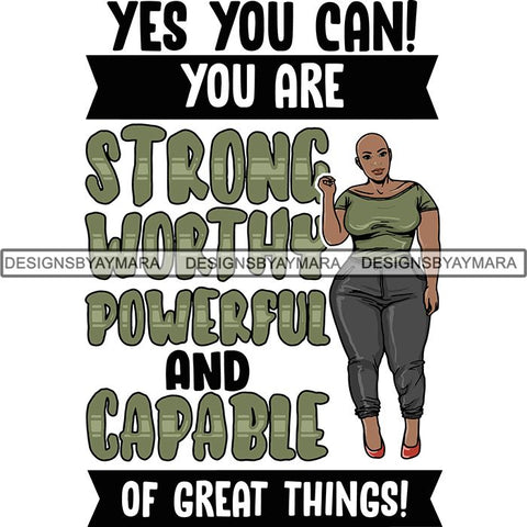 Boss Lady Afro Melanin Successful Black Woman Quotes SVG Cutting Files For Silhouette Cricut and More