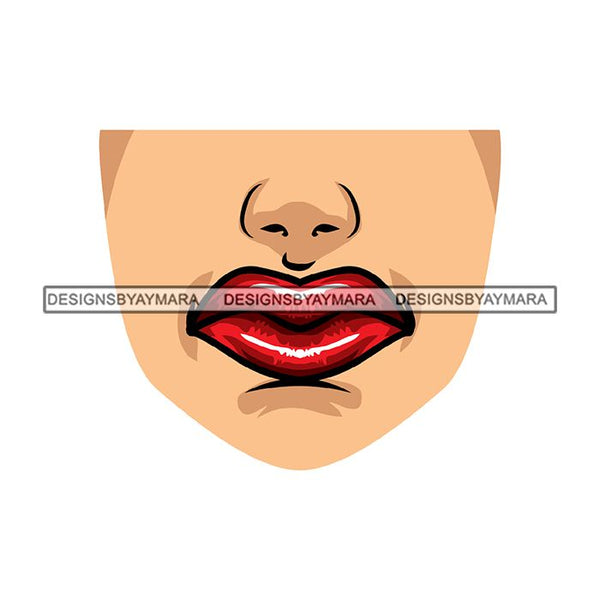 Funny Half Face Cute Designs For Mask Virus Protection SVG Cutting Files