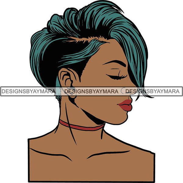 Afro Latina Woman SVG Cutting Files For Silhouette Cricut and More