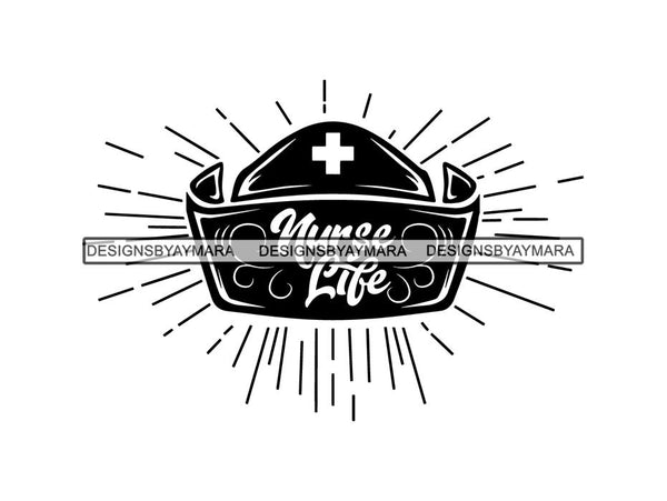 Nurse Cute Quotes SVG Files For Silhouette and Cricut