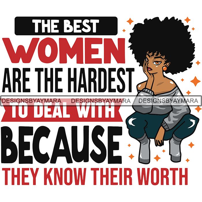 Afro Lola Boss Lady Quotes SVG Cutting Files For Silhouette Cricut and ...