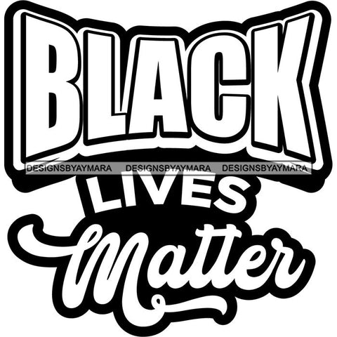 Black Lives Matter Humanity Social Protest Justice Black-Owned Businesses SVG PNG JPG Vector Cutting Files