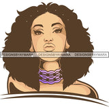 Afro Beautiful Woman Goddess Diva Classy Lady .SVG Cut Files For Silhouette and Cricut