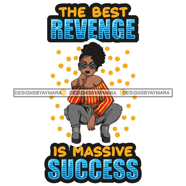 Afro Lola Diva Gangster Quotes .SVG Cutting Files For Silhouette and Cricut and More!