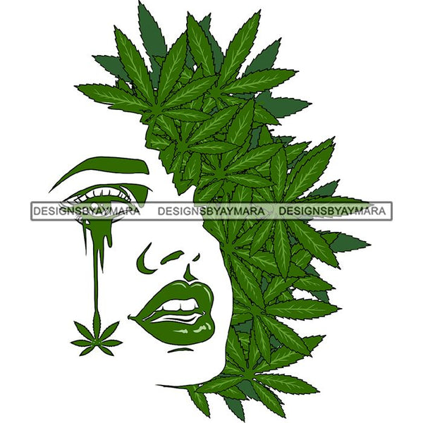 Weed Leaf Dope Cannabis Medical Marijuana Joint Blunt High Life SVG Cu ...