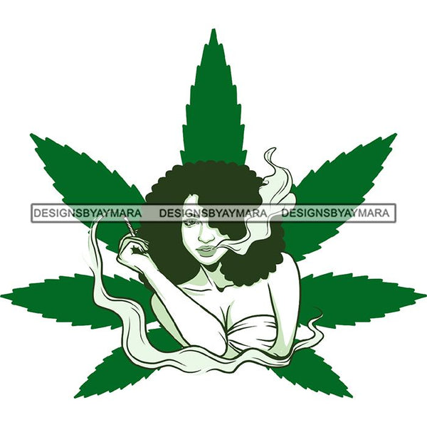 Weed Leaf Dope Cannabis Medical Marijuana Joint Blunt High Life SVG Cutting Files