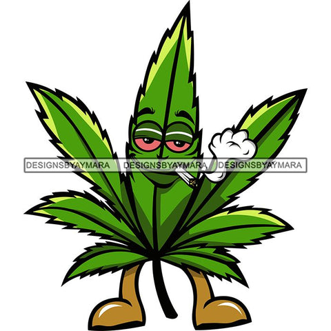 Marijuana Smoking Pot Joint Blunt Stoned High Life Weed Leaf Grass Relax Chill SVG Cutting Files