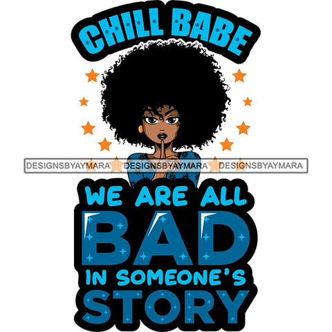 Afro Lola Life Quotes SVG Files For Cutting and More