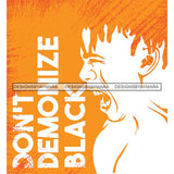 Black Lives Matter Humanity Social Protest Justice Black-Owned Businesses SVG PNG JPG Vector Cutting Files