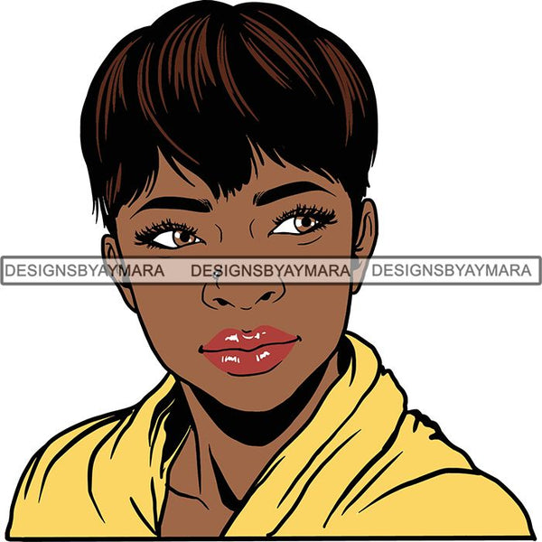 Afro Latina Woman SVG Cutting Files For Silhouette Cricut and More