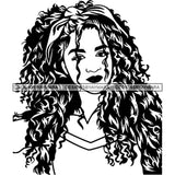 Afro Lady Black Goddess Melanin Dark Latina Morena SVG Files For Cutting and More!