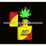 Ganja Narcotic Joint Blunt Weed Leaf Hydroponics Cannabis Woman Smoking Grass Marijuana SVG Cut Files