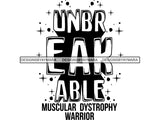 Muscular Dystrophy Awareness SVG Quotes Cut Files