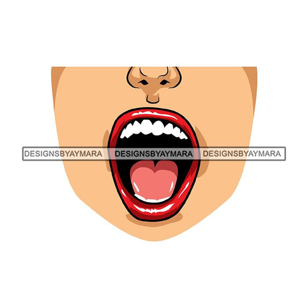 Funny Half Face Cute Designs For Mask Virus Protection SVG Cutting Files