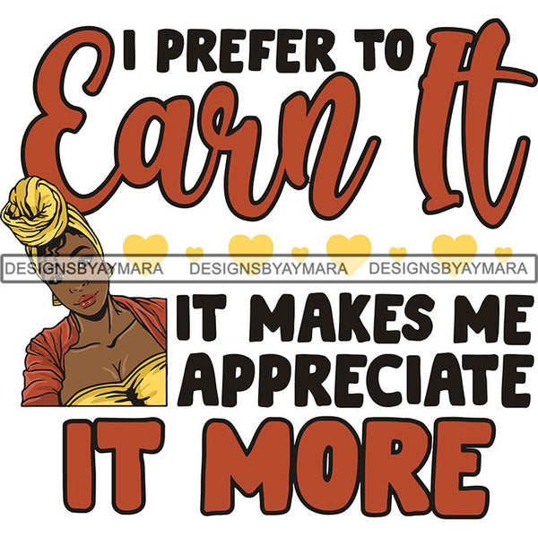 Boss Lady Afro Melanin Successful Black Woman Quotes SVG Cutting Files For Silhouette Cricut and More