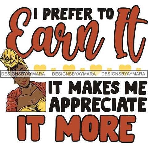 Boss Lady Afro Melanin Successful Black Woman Quotes SVG Cutting Files For Silhouette Cricut and More