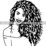 Afro Lady Black Goddess Melanin Dark Latina Morena SVG Files For Cutting and More!