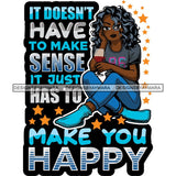 Afro Lola Drinking Wine Life Quotes .SVG Cutting Files For Silhouette and Cricut and More!