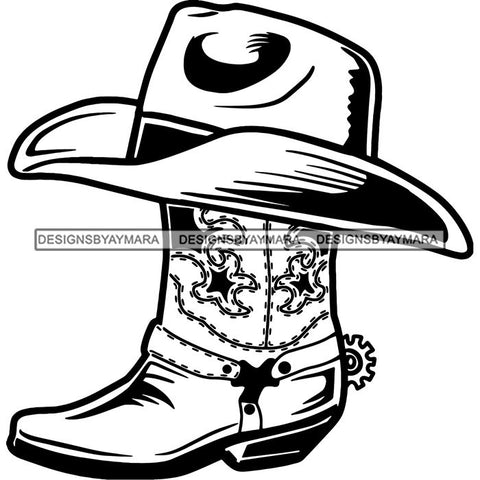 Cowboy Boots  Hot Seller Design SVG Cutting Files