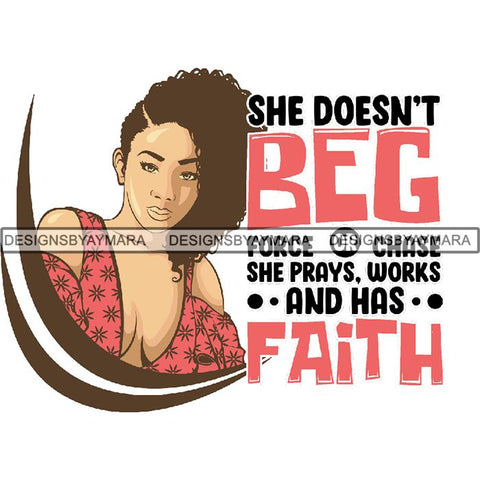 Afro Lady Queen Goddess Melanin Nubian .PNG Print Files Not For Cutting