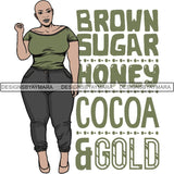 Melanin Bald Short Hairstyle Queen Goddess Nubian .SVG Cut Files For Silhouette and Cricut and Much More