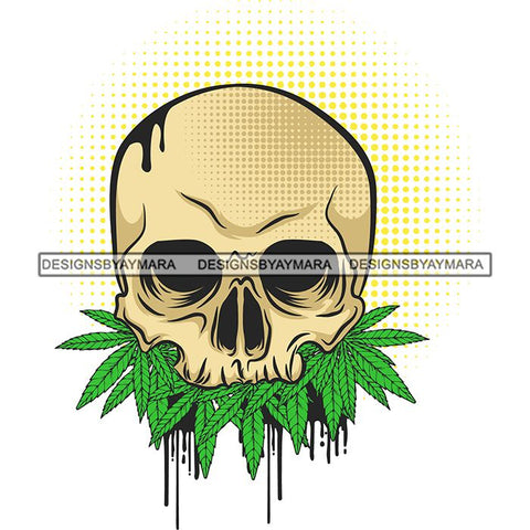 Weed Leaf Dope Cannabis Medical Marijuana Joint Blunt High Life SVG Cutting Files