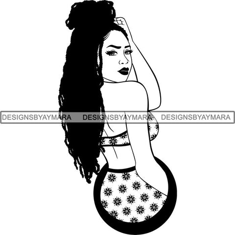 Afro Woman SVG Goddess Dope Diva Melanin .SVG Cut Files For Silhouette and Cricut