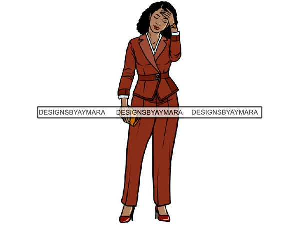 Classy Boss Lady PNG File For Print Not For Cutting