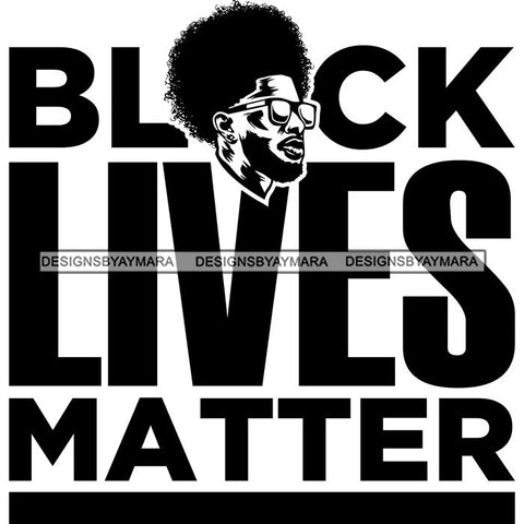 Black Lives Matter Humanity Social Protest Justice Black-Owned Businesses SVG PNG JPG Vector Cutting Files