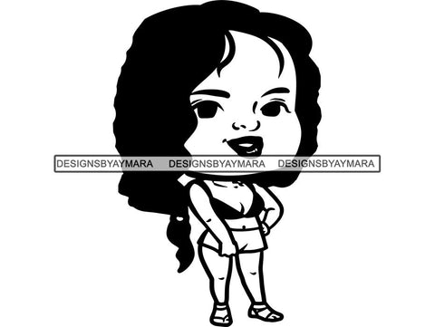 Cute Fabulous Ladies SVG Cut Files For Silhouette and Cricut