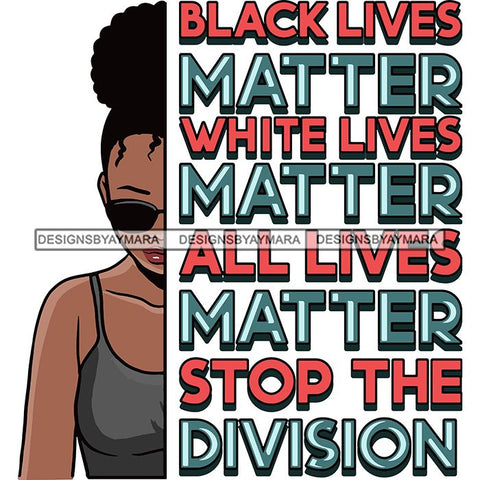 Black Lives Matter Humanity Social Protest Justice Racism Movement SVG PNG JPG Vector Cutting Files