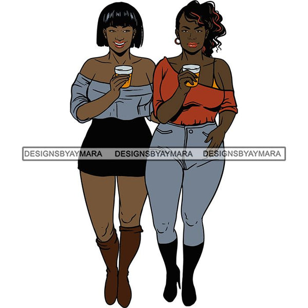 Best Friends Forever Drinking Chilling  SVG Files For Cutting and More!