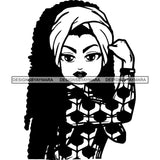 Afro Strong Classy Lola Flexing Believe in Yourself .SVG Cutting Files For Silhouette and Cricut and More!