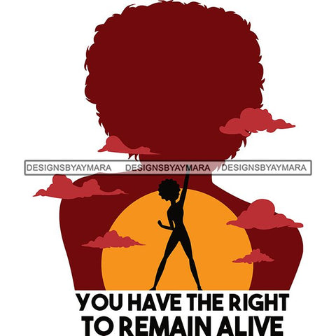 Black Lives Matter Humanity Social Protest Justice Black-Owned Businesses SVG PNG JPG Vector Cutting Files