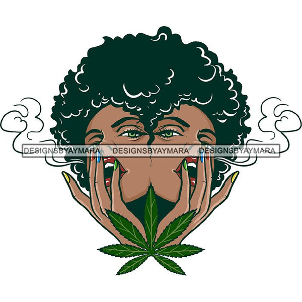 Weed Leaf Dope Cannabis Medical Marijuana Joint Blunt High Life SVG Cutting Files