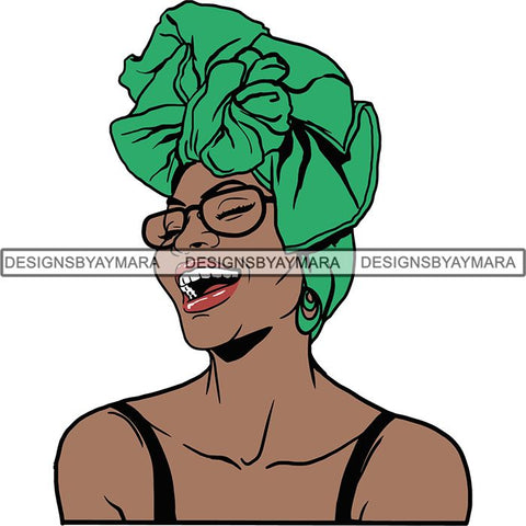 Afro Latina Woman SVG Cutting Files For Silhouette Cricut and More