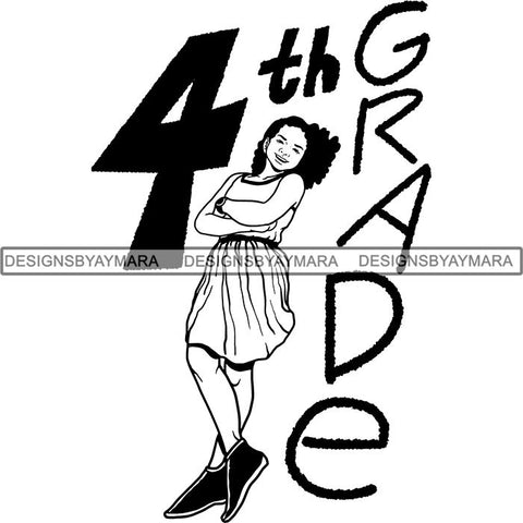 Back to School Kid Student Education Supplies .SVG Cut Files for Silhouette and Cutting