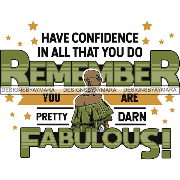 Boss Lady Afro Melanin Successful Black Woman Quotes SVG Cutting Files For Silhouette Cricut and More